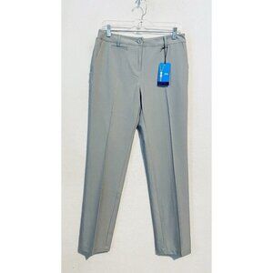 Lesmart Pants Womens 6 Light Gray Golf Trousers Stretch Lightweight Breathable
